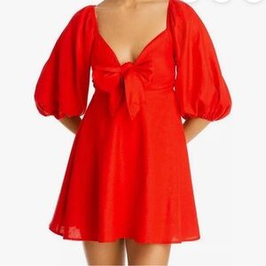 Charlie Holiday red mini dress